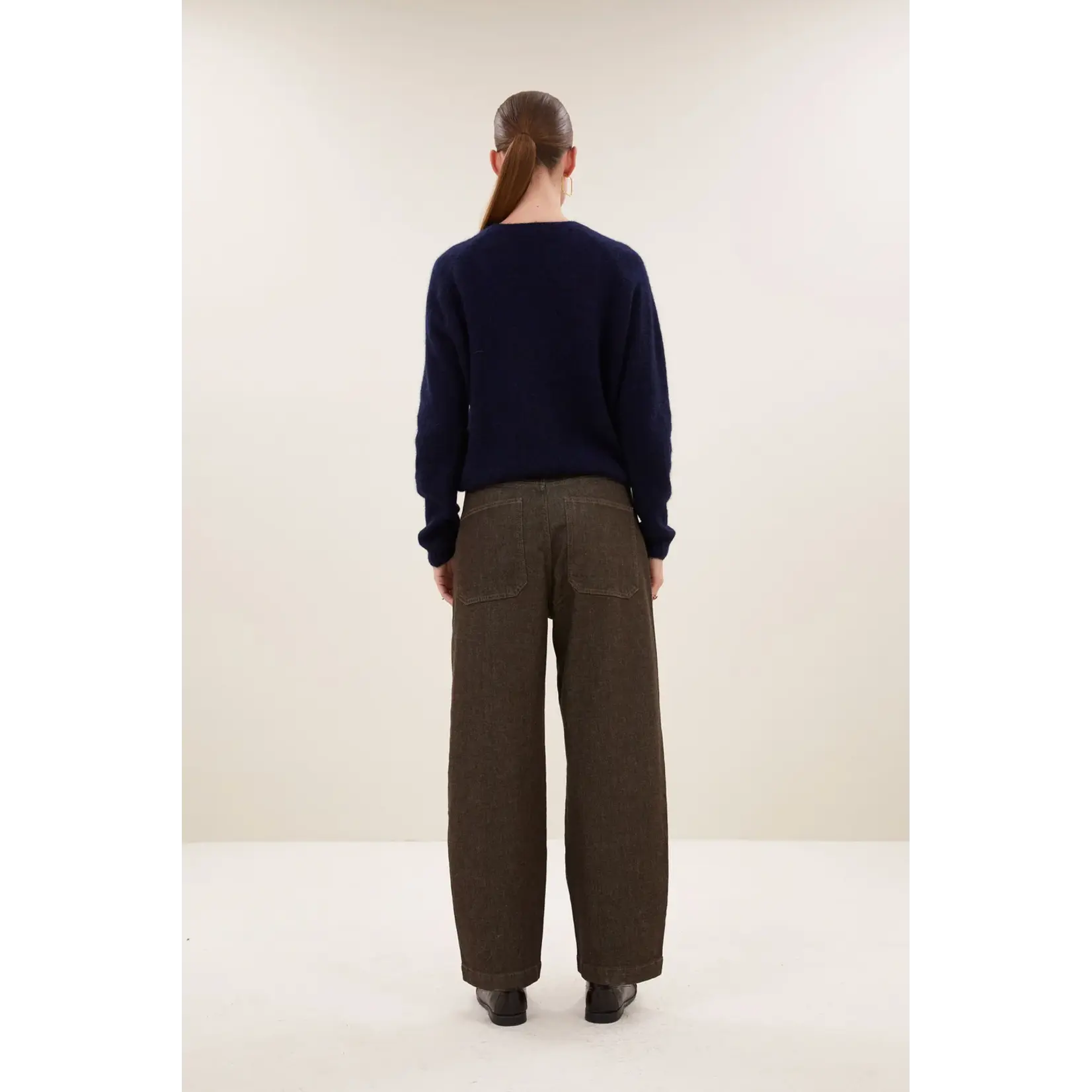 By-Bar By-Bar - Jenna Worker Jeans - Dark Brown