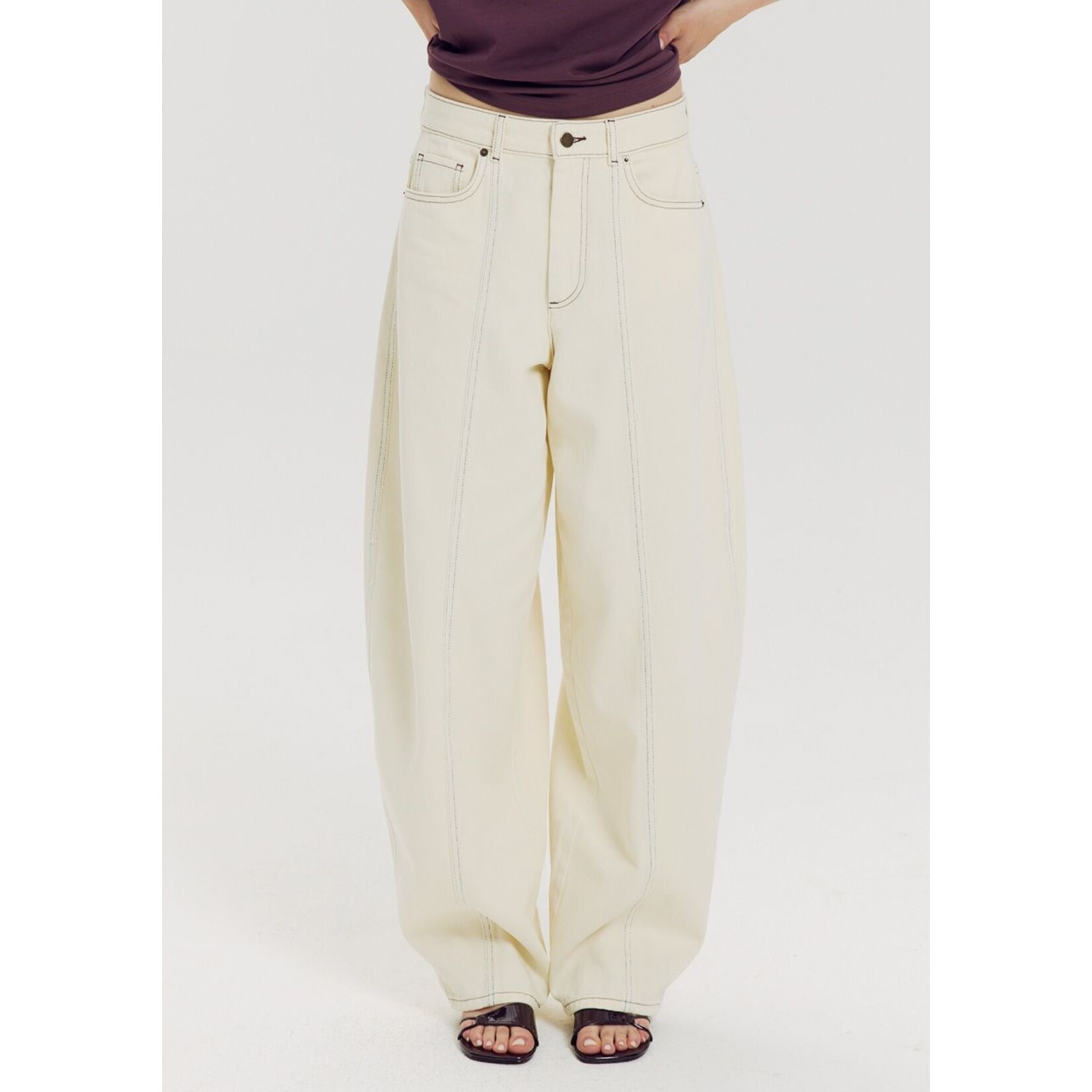 Harper&Yve Harper&Yve – Arden jeans - Almond Oil