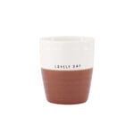 Zusss Zusss - Mok 'Lovely Day' - Wit/Rood