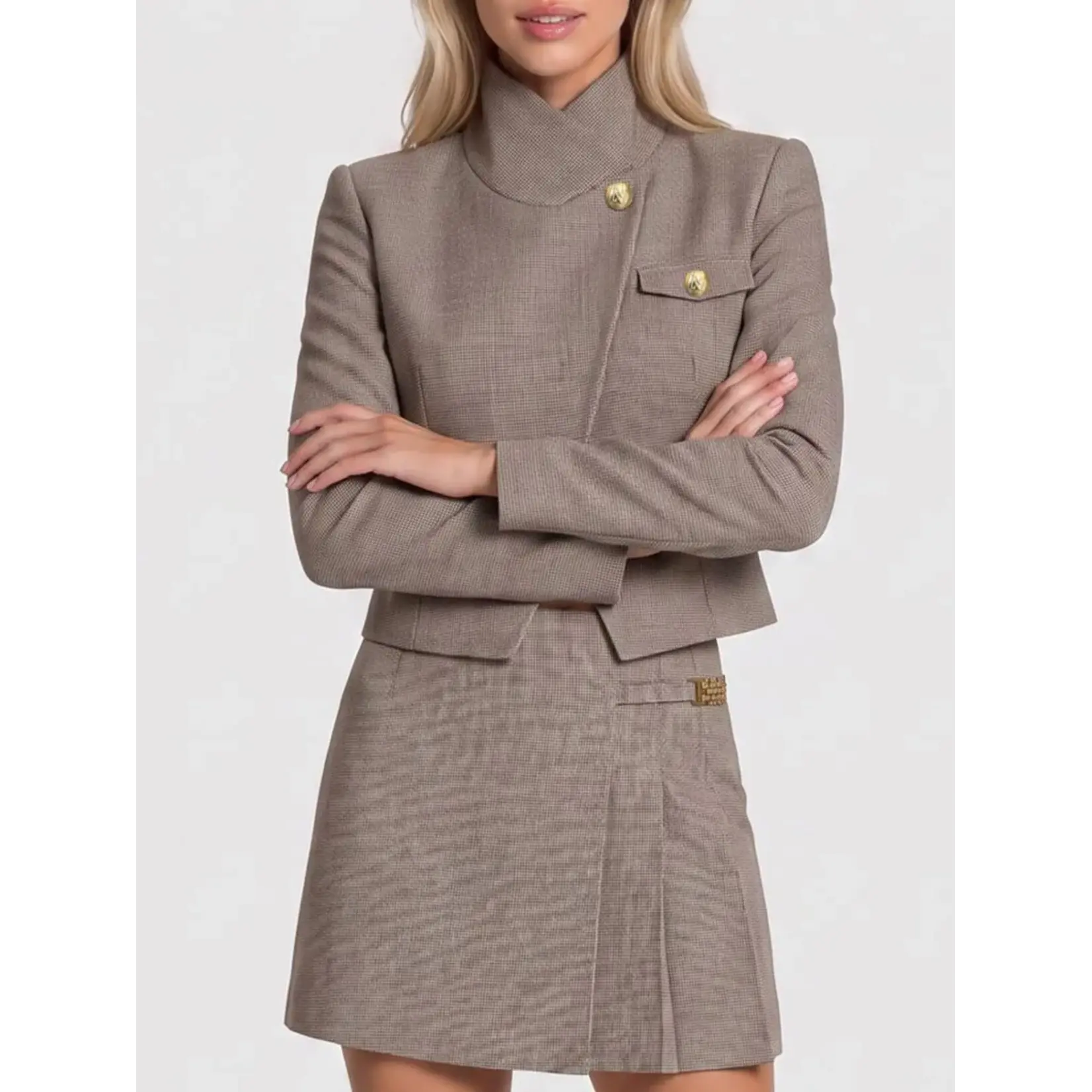 NIKKIE NIKKIE – Avah Blazer - Wh. Pepper