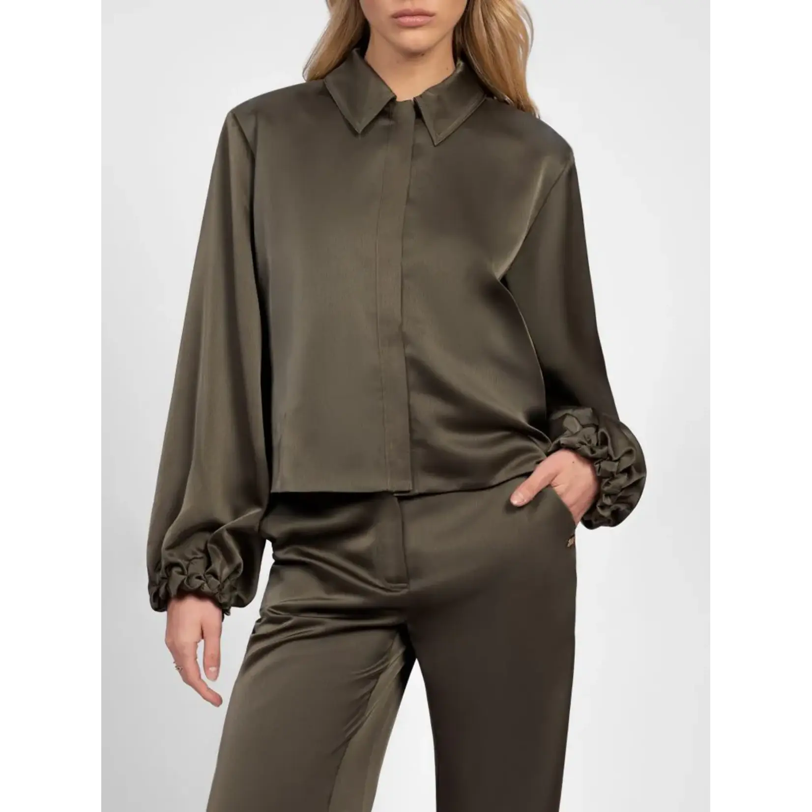NIKKIE NIKKIE – Aivy Blouse - Sea Green