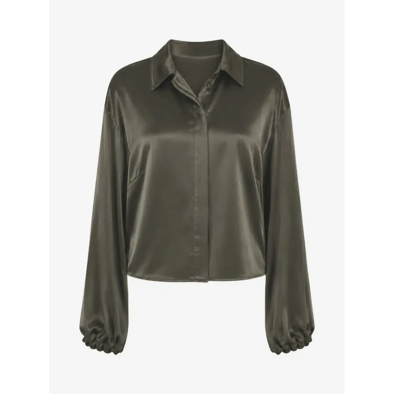 NIKKIE NIKKIE – Aivy Blouse - Sea Green