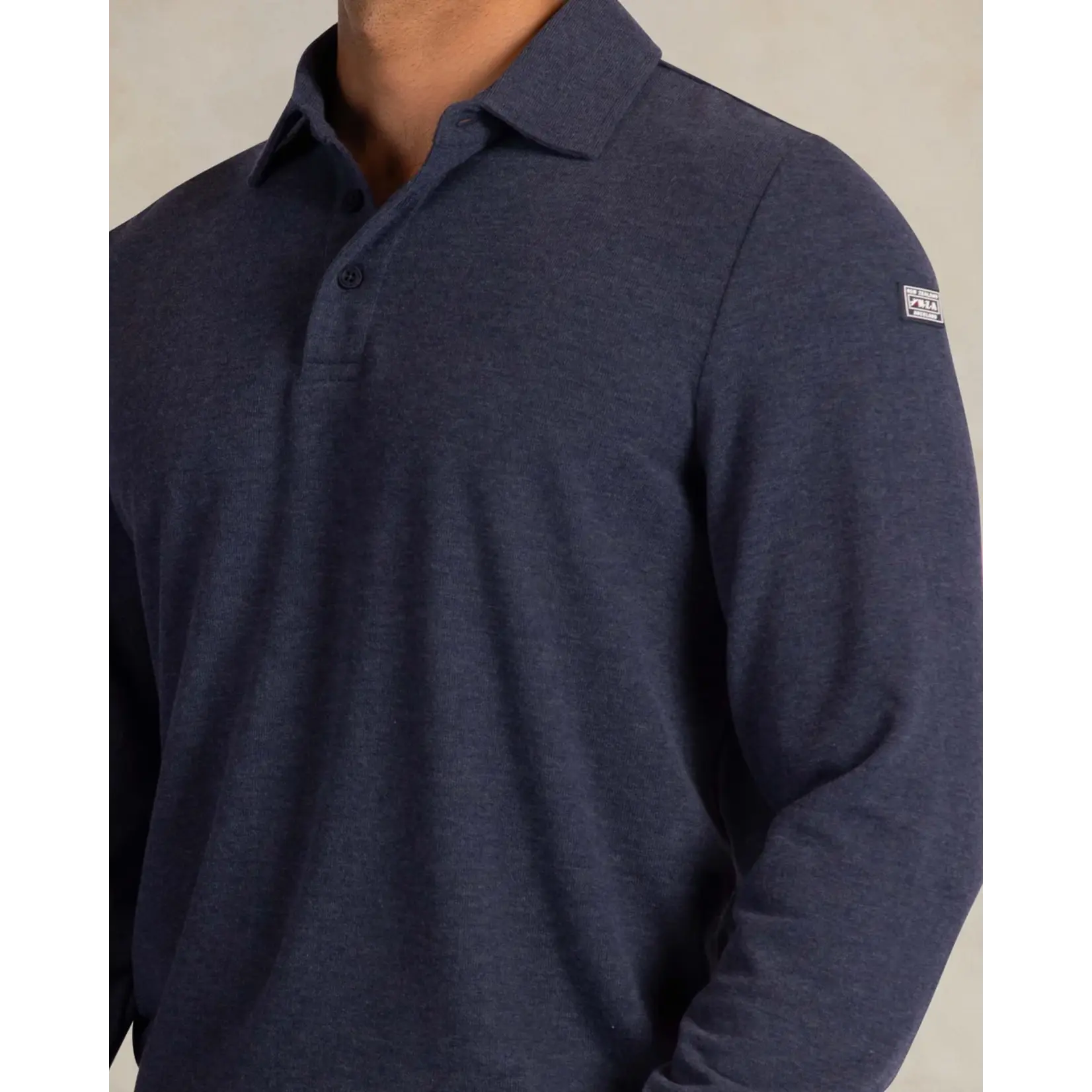 NZA NZA - Polo Lang Mouw - Navy