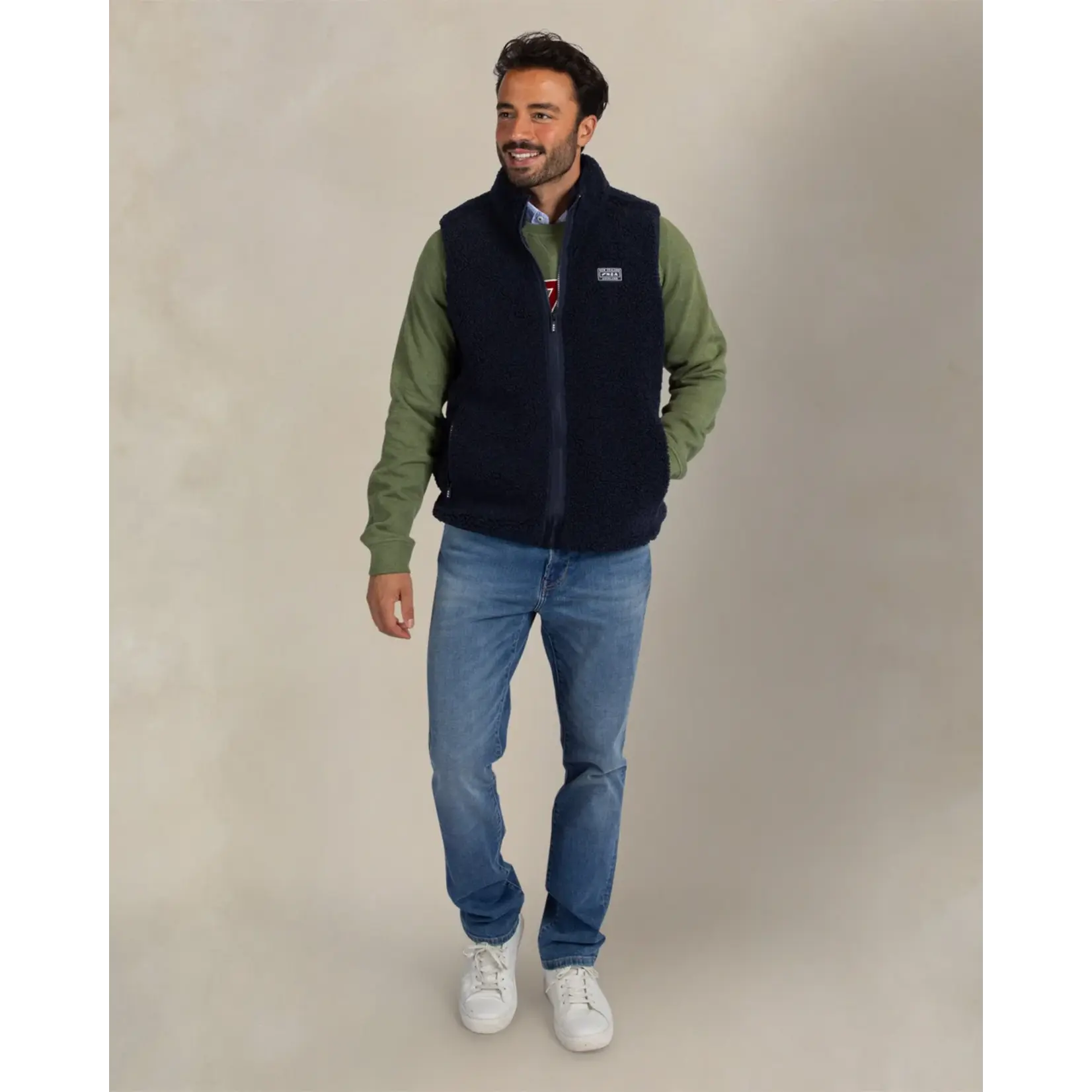 NZA NZA - Teddy Bodywarmer - Navy