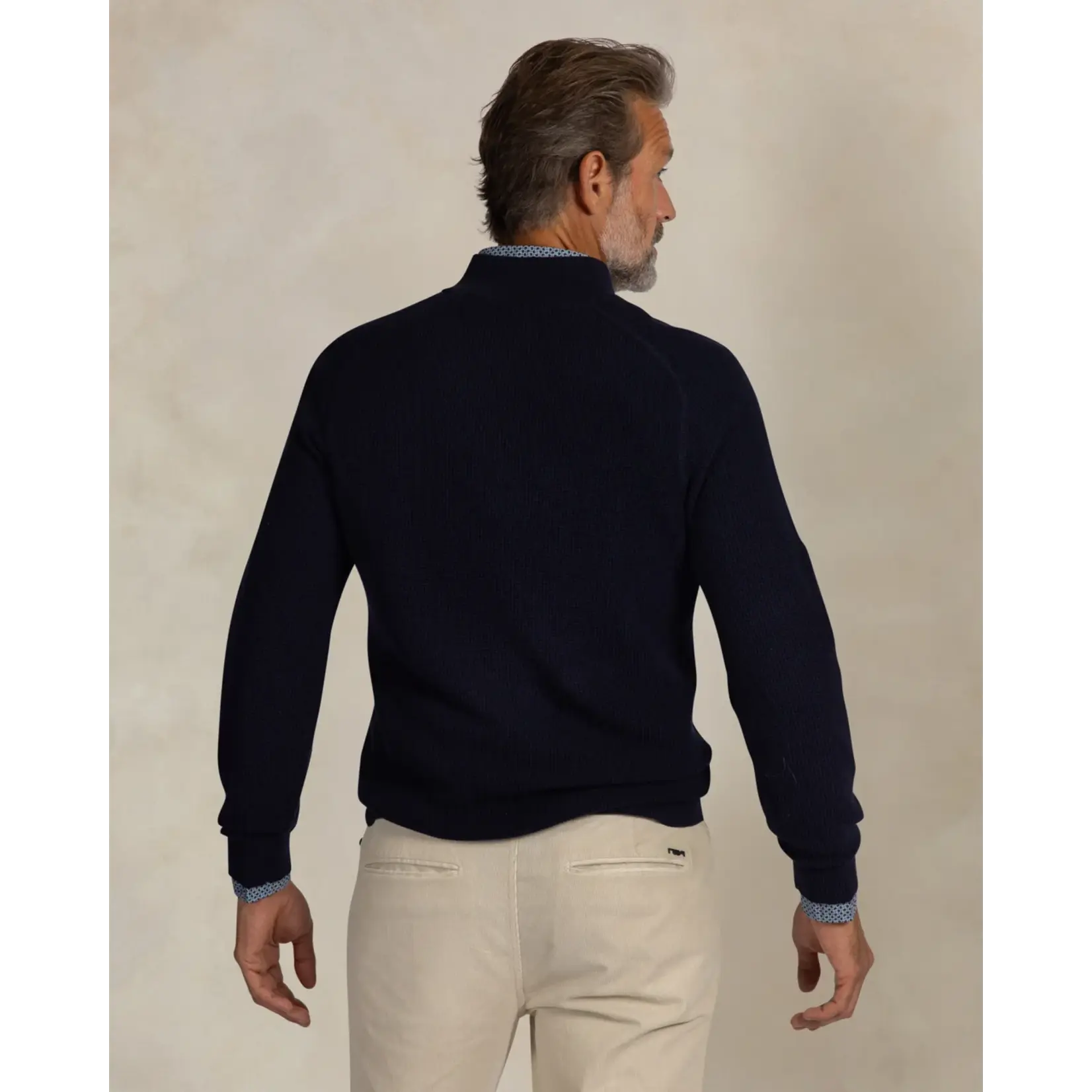 NZA NZA - Pull Halfzip - Navy