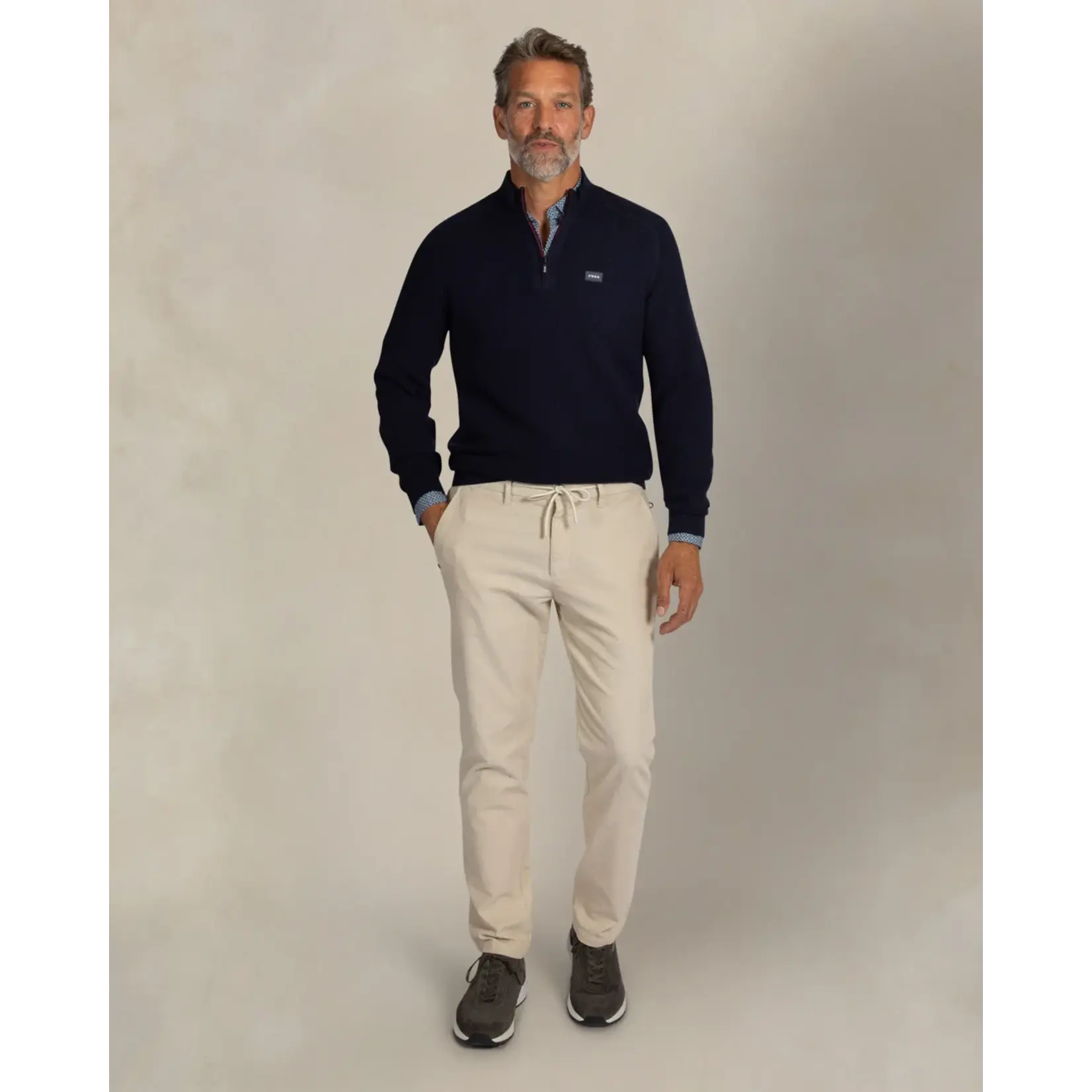 NZA NZA - Pull Halfzip - Navy