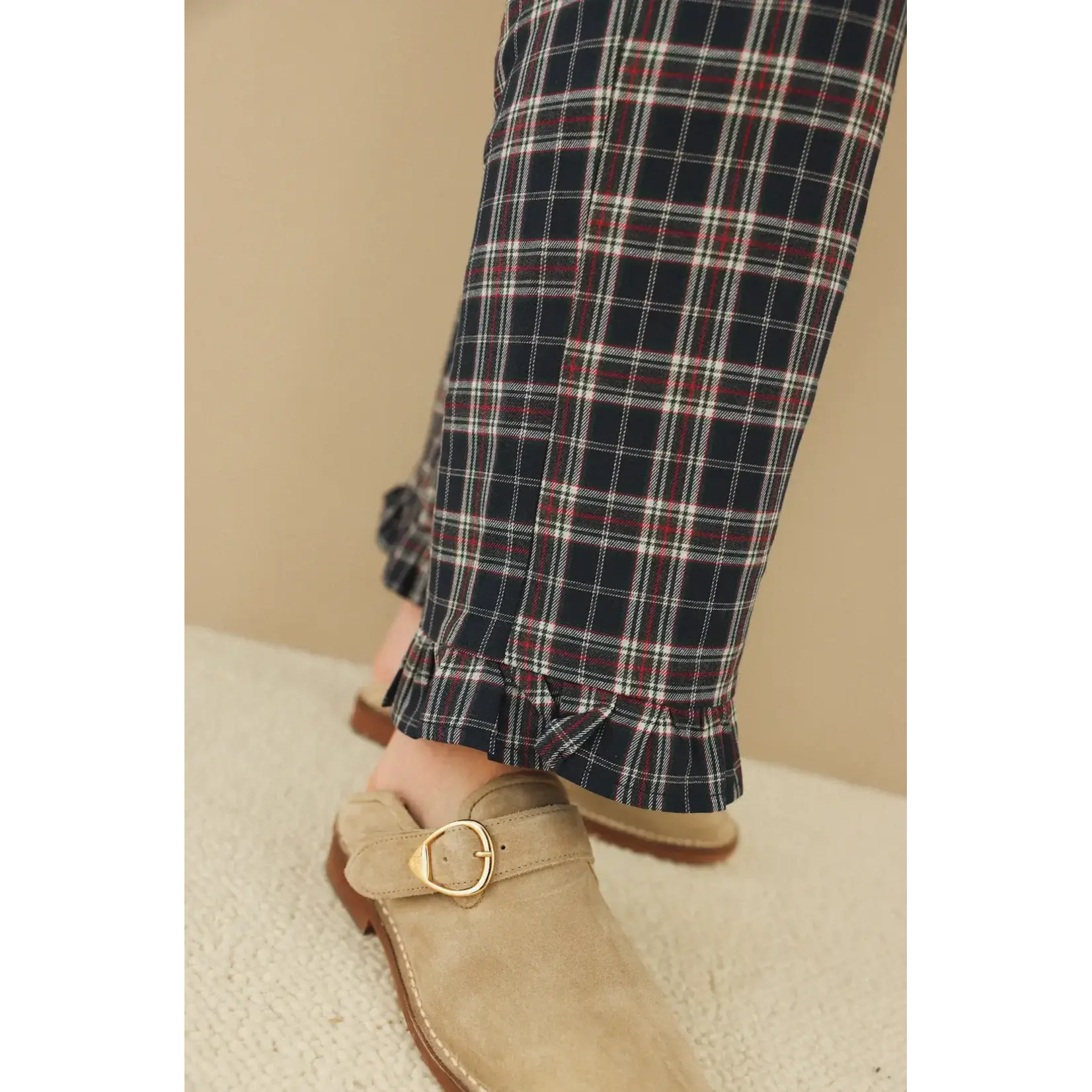 Nanyblouses Nanyblouse - Le Tartan Broek Volants