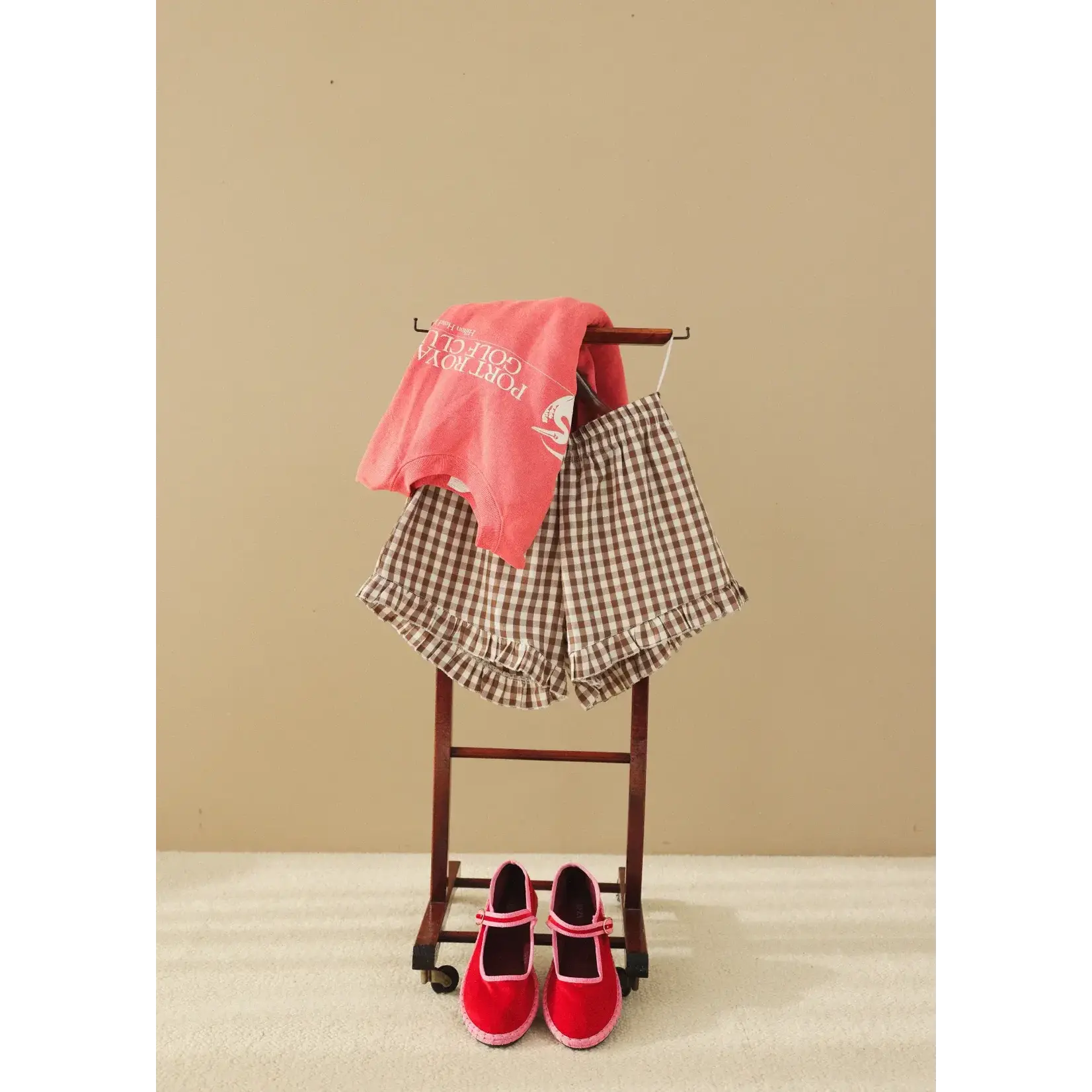 Nanyblouses Nanyblouses - Short Vichy Volants
