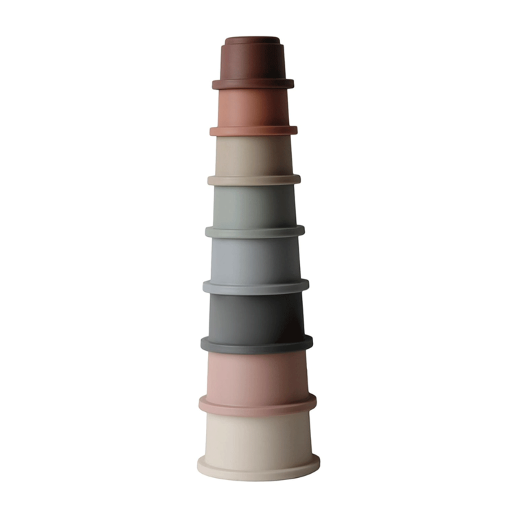 Mushie Mushie - Stacking cups