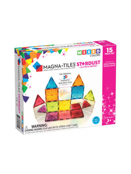 MagnaTiles MagnaTiles Stardust 15 stuks