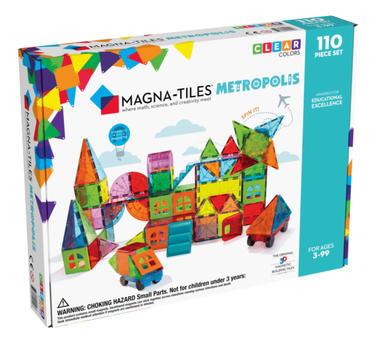 MagnaTiles MagnaTiles Metropolis 110 stuks