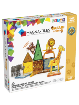 MagnaTiles MagnaTiles Safari Animals 25-Piece Set