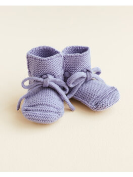 Hvid Hvid - Booties Lilac