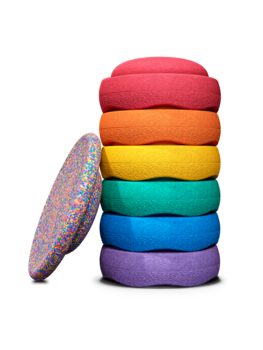 Stapelstein Stapelstein - RAINBOW | Set Classic | 6+1