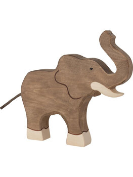 Holztiger OLIFANT slurf omhoog 18x3x16cm