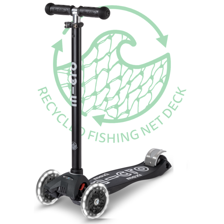 Micro step Maxi Micro step Deluxe ECO LED zwart