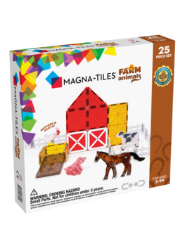 MagnaTiles MagnaTiles Farm Animals 25-Piece Set