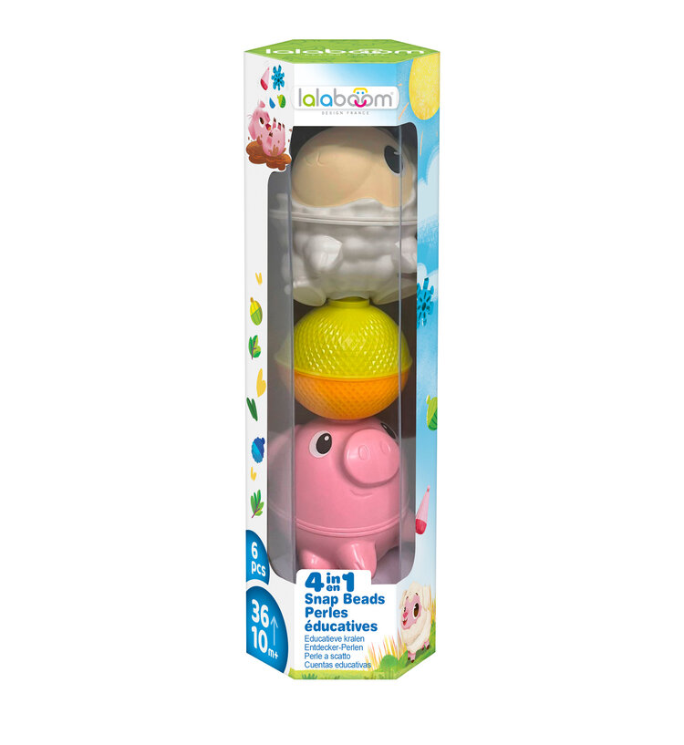 Lalaboom - set dieren schaap/varken