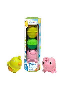 Lalaboom Lalaboom - set dieren kip/varken