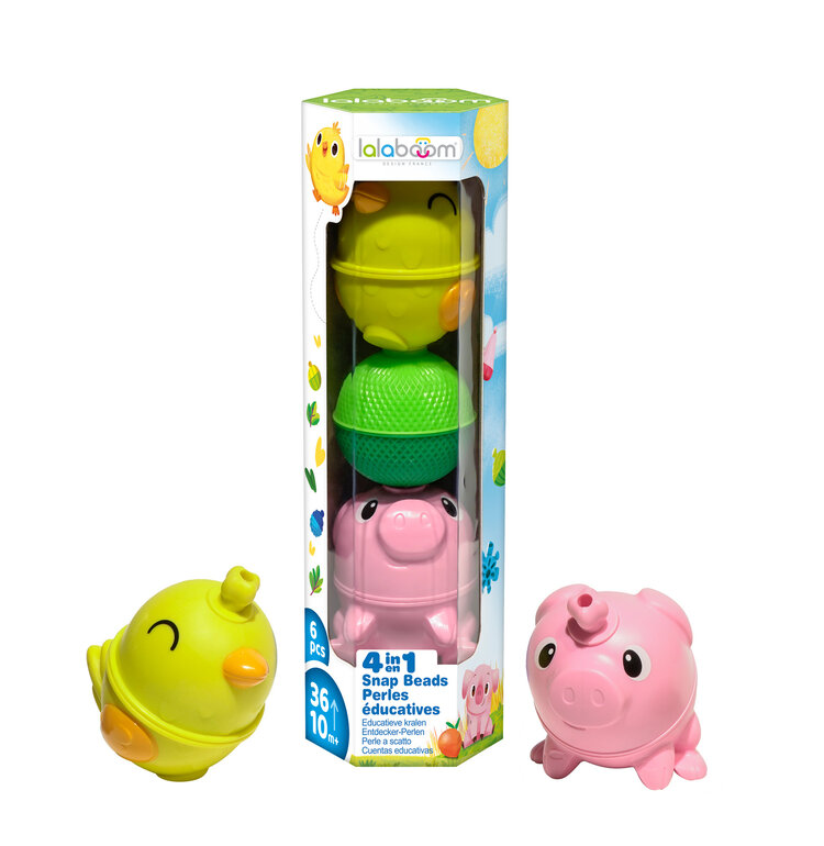 Lalaboom Lalaboom - set dieren kip/varken