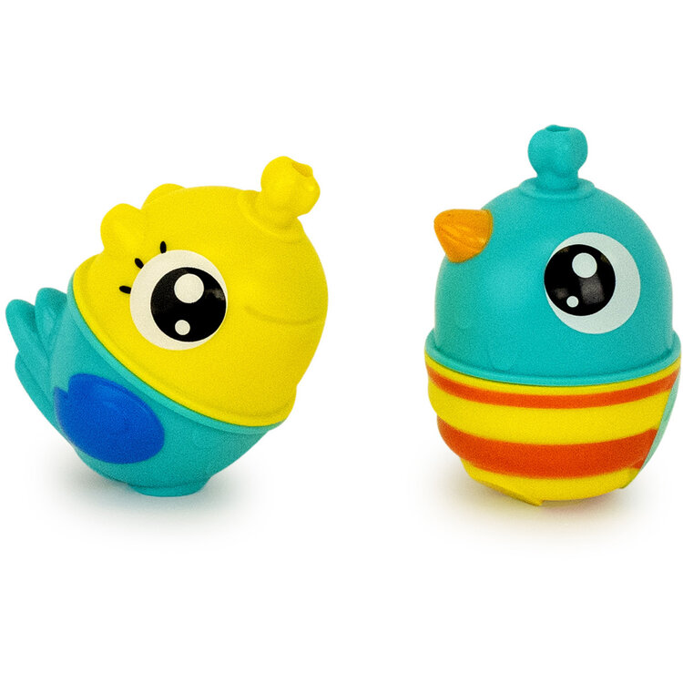 Lalaboom Lalaboom - Set dieren (6 st) Bij en blauwe Vogel