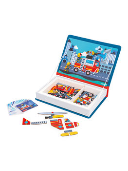 Janod Janod Magnetibook - Brandweer