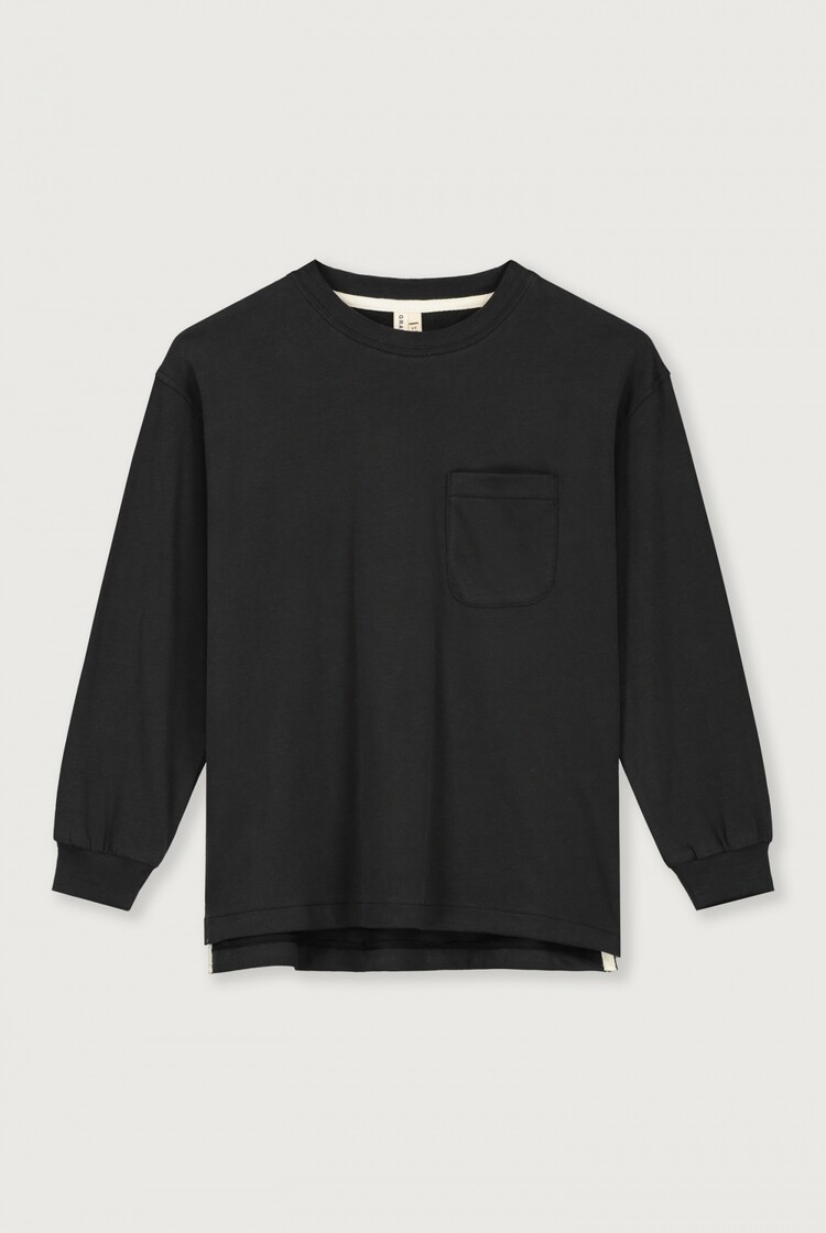 Gray Label Gray Label - Oversized L/S Tee GOTS- Nearly black