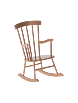 Maileg 11-4112-00 Rocking chair, Mini - Dark powder