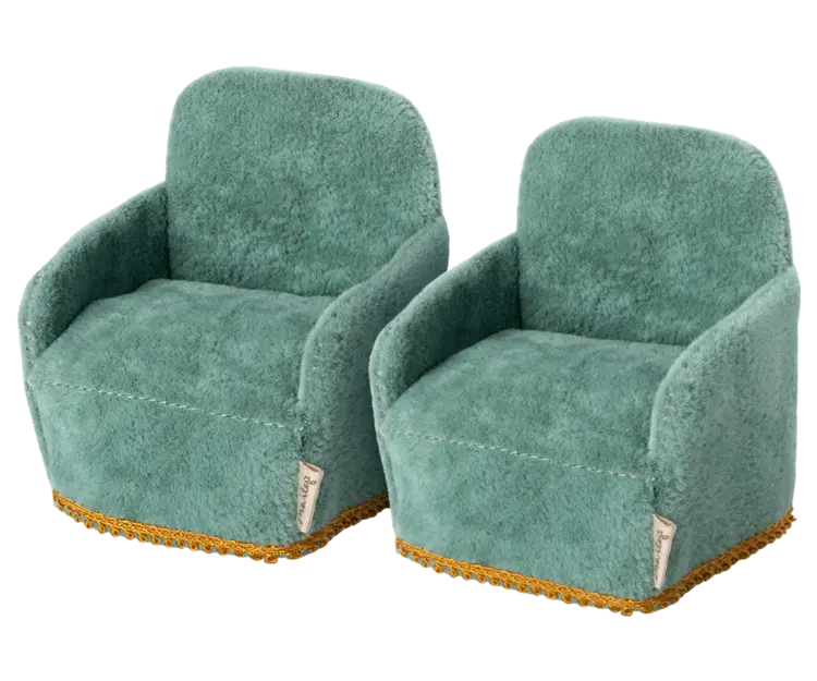 Maileg Maileg -Chair, Mouse, 2 pack