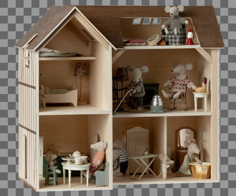 Maileg Maileg -Grandma and Grandpa mice in cigarbox