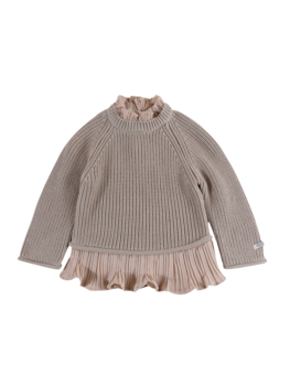Donsje AMS Donsje AMS- Irene Sweater- Soft Taupe
