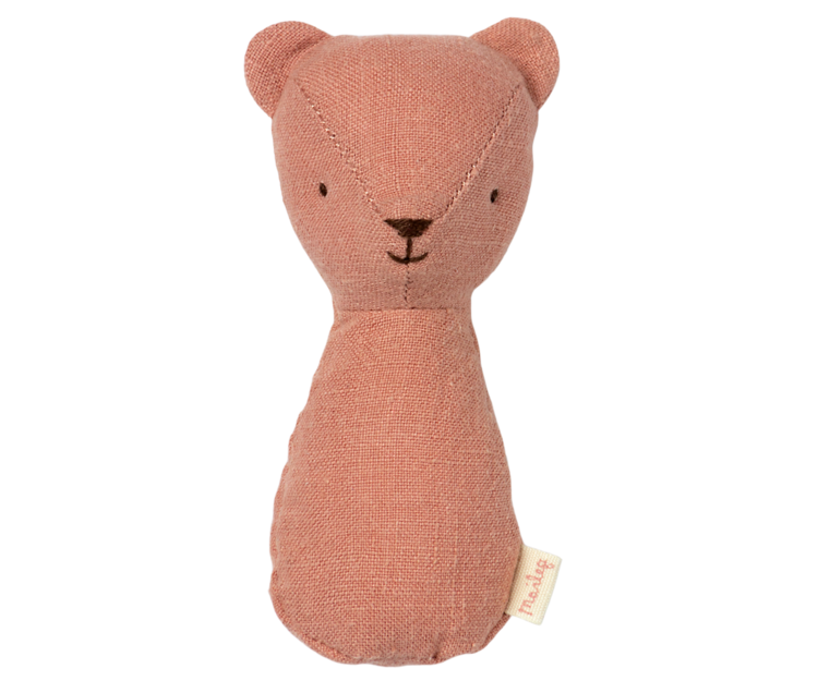 Maileg Maileg Teddy rattle - Old rose