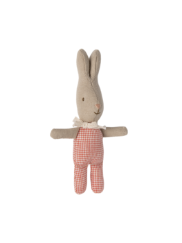 Maileg 16-4000-05  Rabbit, My - Red check