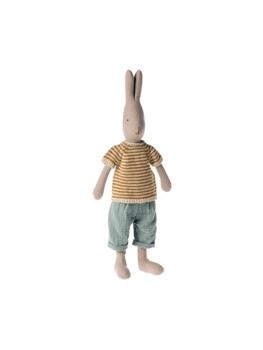 Maileg Maileg -Rabbit size 3, Classic - Knitted shirt and pants