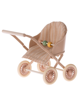 Maileg Maileg -Stroller, Baby - Rose
