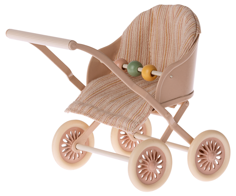 Maileg Maileg -Stroller, Baby - Rose