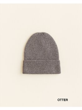 Hvid Hvid - Beanie Fonzie (otter)