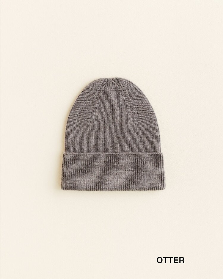 Hvid Hvid - Beanie Fonzie (otter)