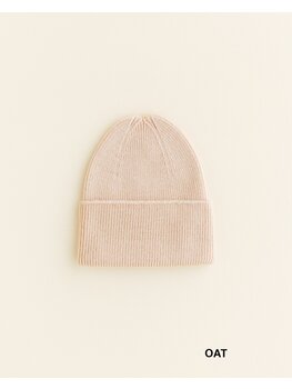 Hvid Hvid - Beanie Fonzie (oat)