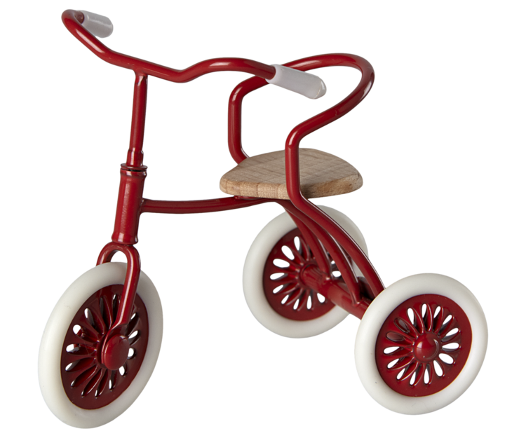 Maileg 11-4105-02 Abri à tricycle, Mouse - Red