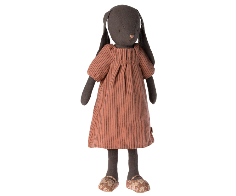 Maileg 16-3304-00 Bunny size 3, Earth - Dress