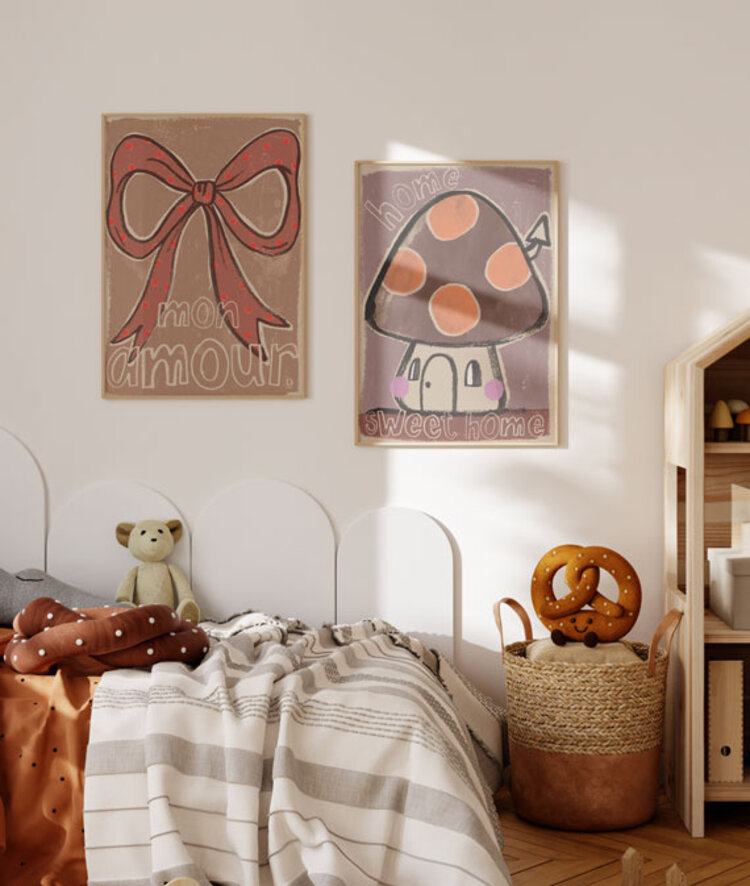 Studio Loco Studio Loco - POSTER BOW 50X70CM