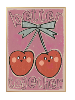 Studio Loco Studio Loco - POSTER CHERRIES 50X70CM