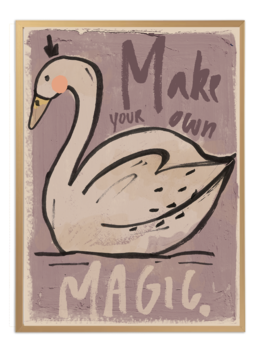 Studio Loco Studio Loco - Poster MAGIC SWAN