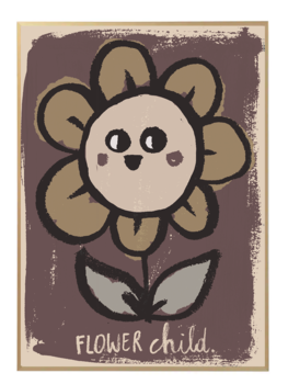 Studio Loco Studio Loco - POSTER FLOWER 50X70CM