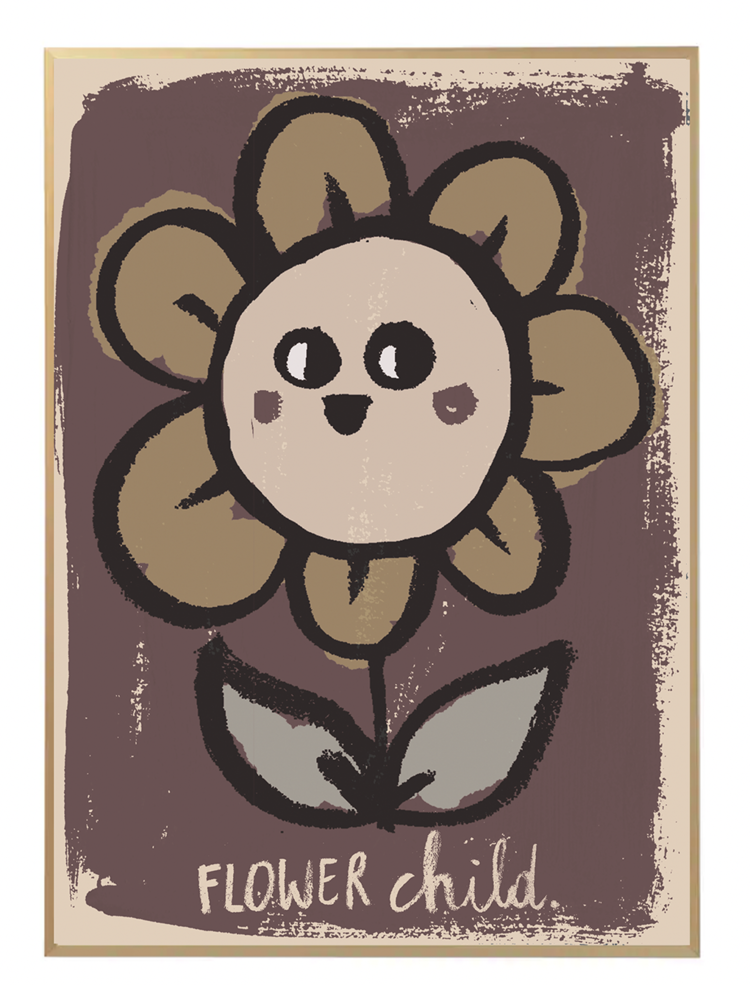 Studio Loco Studio Loco - POSTER FLOWER 50X70CM