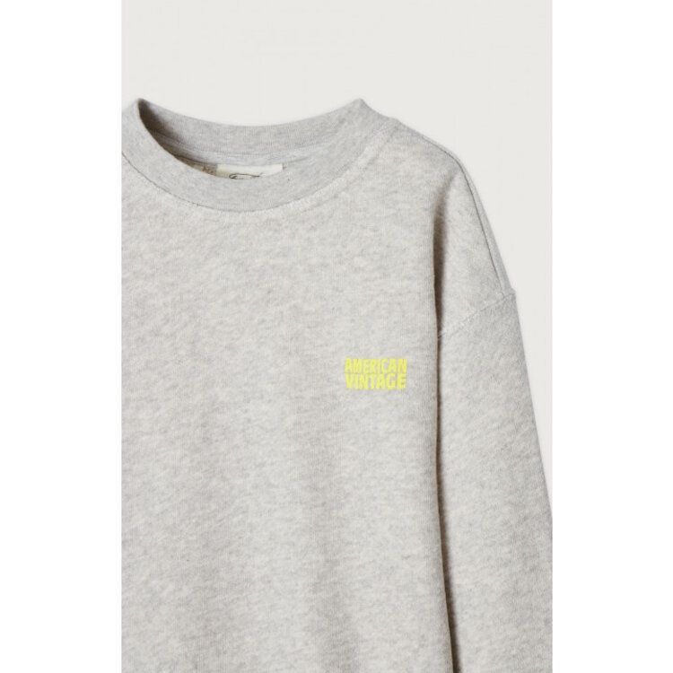 American Vintage American Vintage -Sweater - Licht Grijs