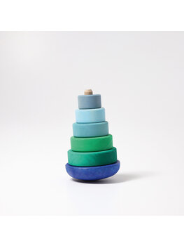 Grimm's Grimm's - 11012- Blue Wobbly Stacking tower