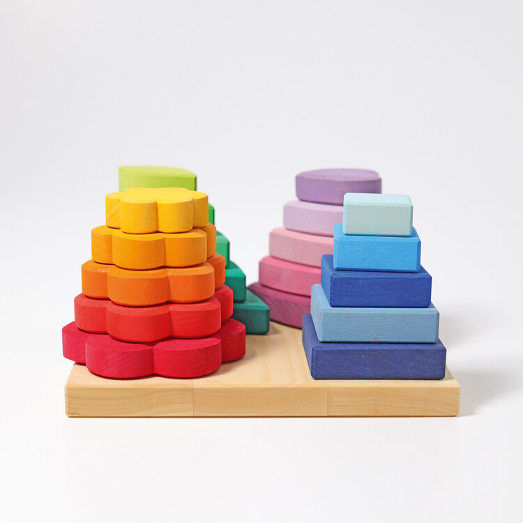 Grimm's Grimm's - 11075 - Stacking Game Shapes