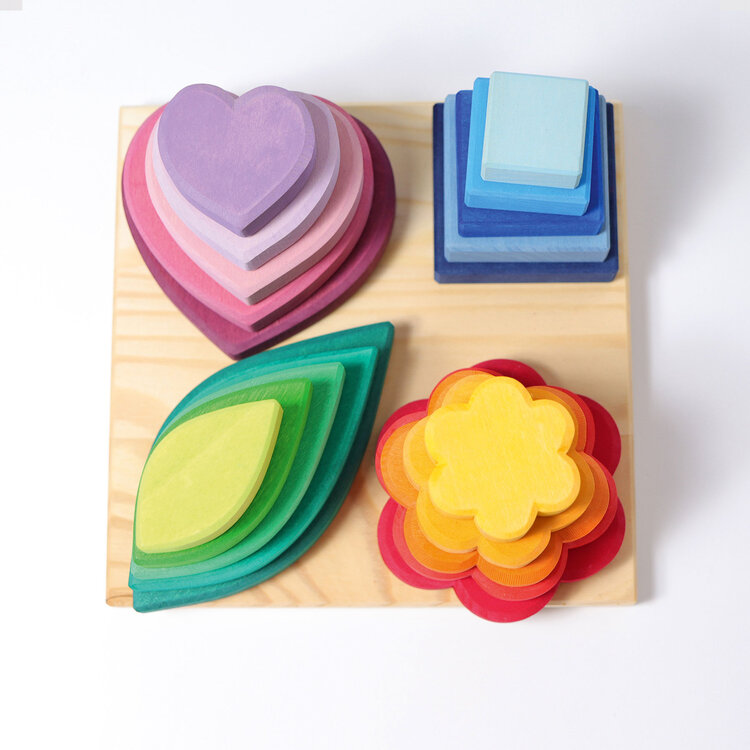 Grimm's Grimm's - 11075 - Stacking Game Shapes